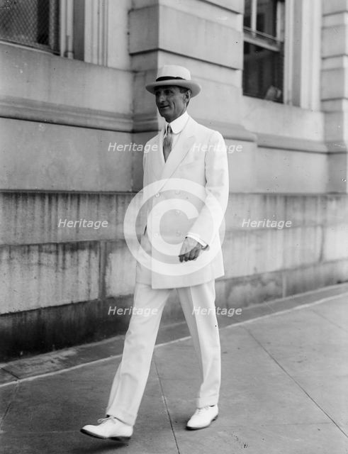 William Gibbs McAdoo, Secretary of The Treasury, 1914.  Creator: Harris & Ewing.