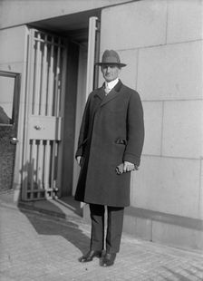 William Gibbs McAdoo, Secretary of The Treasury, 1914. Creator: Harris & Ewing