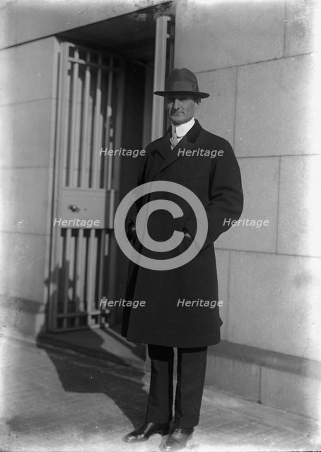 William Gibbs McAdoo, Secretary of The Treasury, 1914.  Creator: Harris & Ewing.