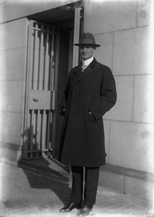 William Gibbs McAdoo, Secretary of The Treasury, 1914. Creator: Harris & Ewing