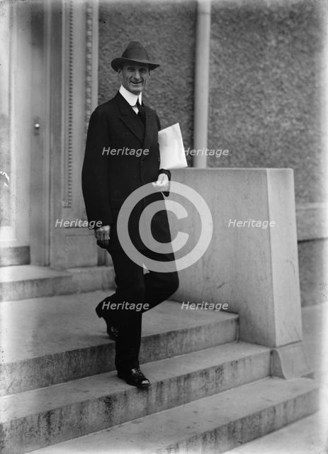William Gibbs McAdoo, Secretary of The Treasury, 1916.  Creator: Harris & Ewing.