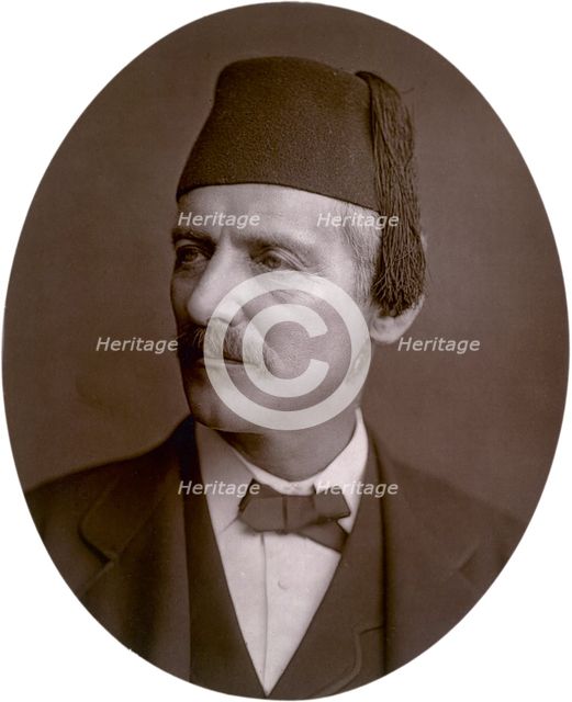 William Gifford Palgrave, 1880. Creator: Lock & Whitfield.