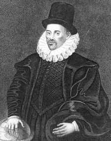 William Gilbert, English physician, late 16th century. Creator: Unknown
