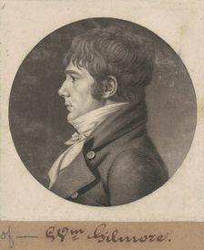William Gilmor, 1803. Creator: Charles Balthazar Julien Févret de Saint-Mémin