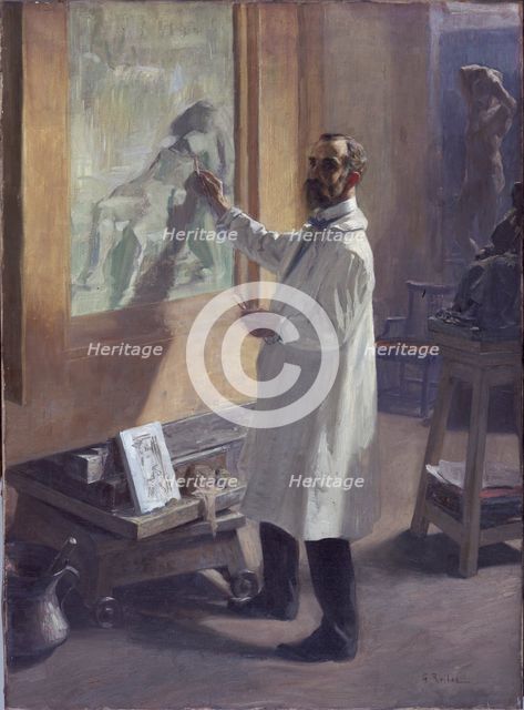 'William Goscombe John', (1860-1952), 1902. Creator: George Roilos.