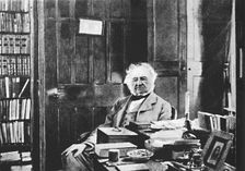 William Gladstone - The Grand Old Man Seated At His Study Table c1925