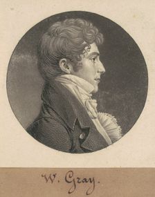 William Gray, 1809. Creator: Charles Balthazar Julien Févret de Saint-Mémin
