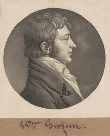 William Gwynn, 1804. Creator: Charles Balthazar Julien Févret de Saint-Mémin