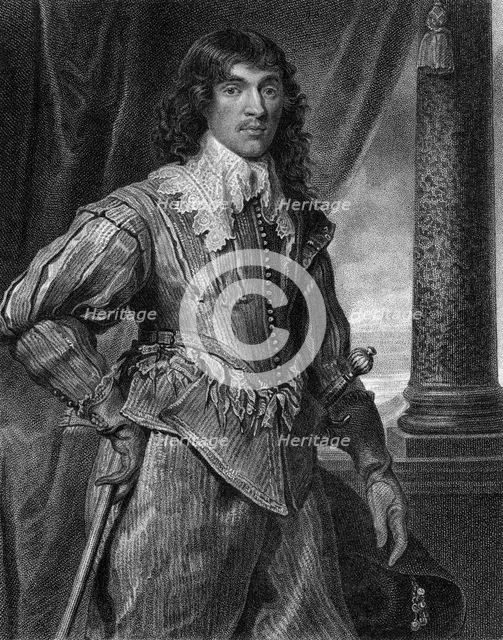 William Hamilton, 2nd Duke of Hamilton (1616-1651), 1825.Artist: W Freeman