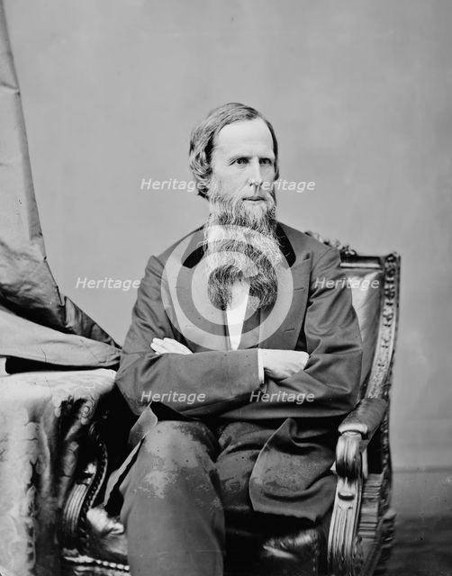 William Hanford Upson of Ohio, between 1860 and 1875. Creator: Unknown.