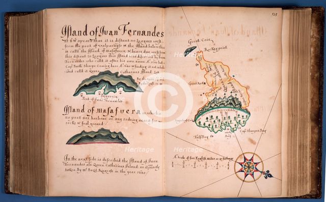 William Hack's atlas of the South Sea of America, c1682-c1700. Creator: William Hack.