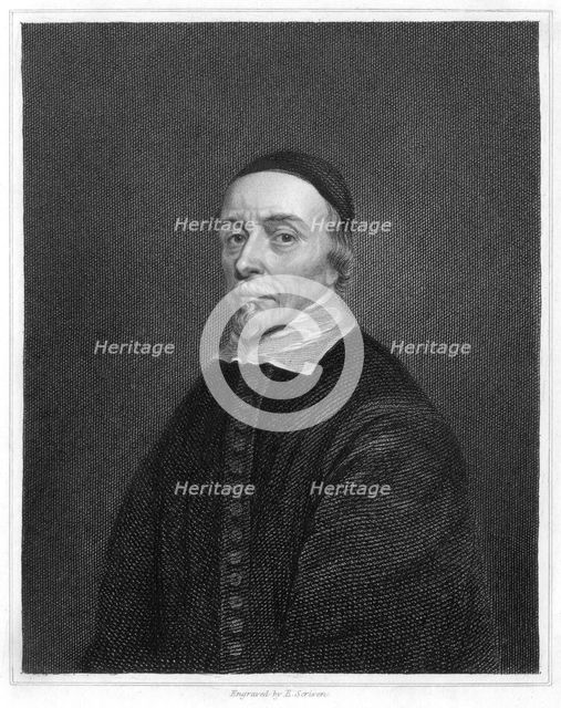 William Harvey (1578-1657) English physician, c17th century. Creator: Unknown.