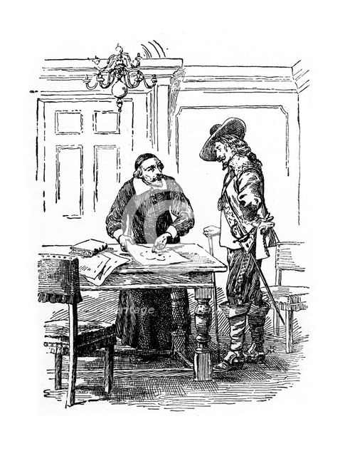 William Harvey, 17th century English physician, (20th century). Artist: Unknown