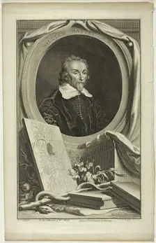 William Harvey, M.D., 1739. Creator: Jacobus Houbraken