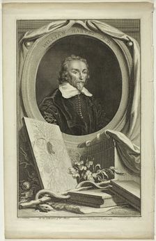 William Harvey, M.D., 1739. Creator: Jacobus Houbraken