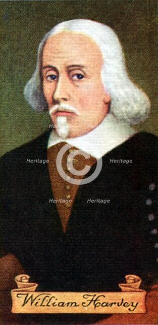 William Harvey, taken from a series of cigarette cards, 1935. Artist: Unknown