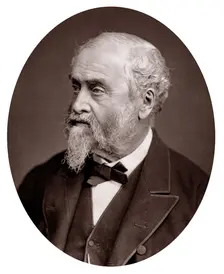 William Harrison Ainsworth (1805-1882), English historical novelist, 1881