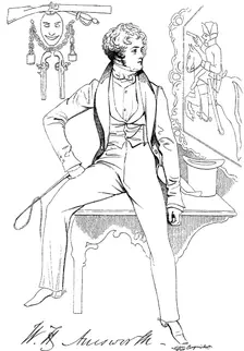 William Harrison Ainsworth (1805-1882), English historical novelist, c1835