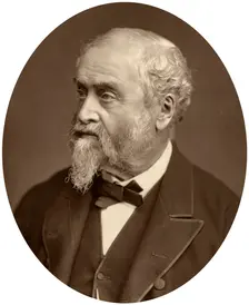 William Harrison Ainsworth, author, 1881