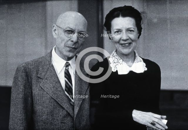 William Hay Taliaferro and Lucy Graves Taliaferro, c1950s. Creator: Unknown.