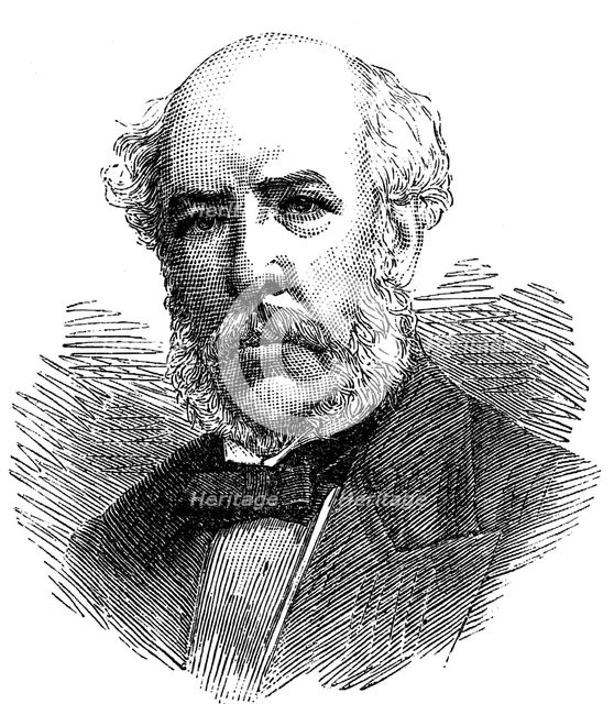 William Henry Barlow (1812-1902), British civil engineer. Artist: Unknown