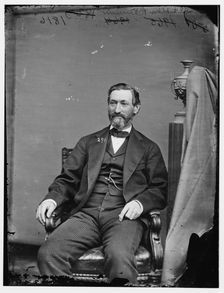 William Henry Barnum of Connecticut, between 1860 and 1875. Creator: Unknown