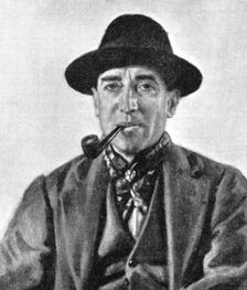 William Henry Davies (1871-1940), Welsh poet and writer, early 20th century. Creator: Unknown