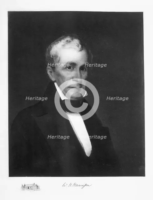 William Henry Harrison, 9th President of the United States of America, (1901). Creator: Unknown.