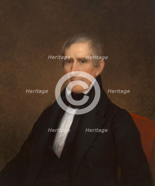 William Henry Harrison, 1840. Creator: Albert Gallatin Hoit.