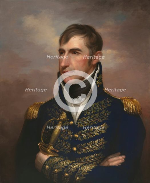William Henry Harrison, c. 1813. Creator: Rembrandt Peale.