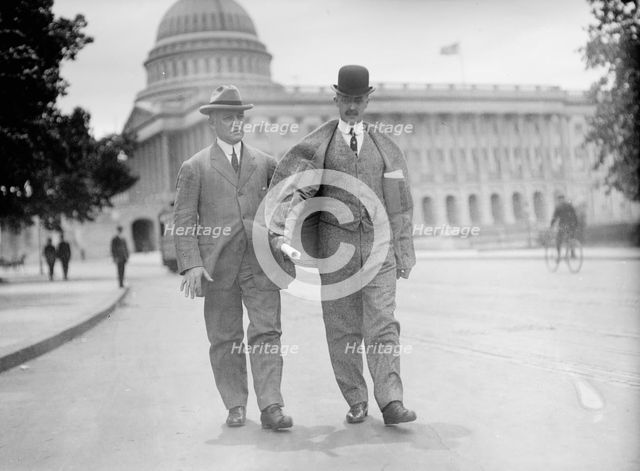 William Henry Ryan, Rep. from New York (left), 1909. Creator: Harris & Ewing.