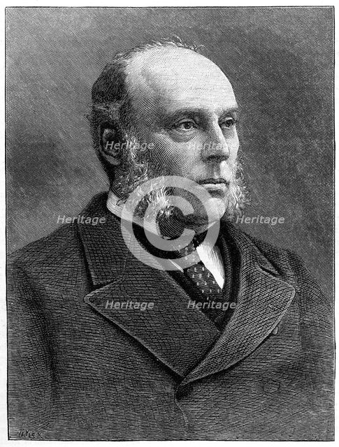 William Henry Smith (1825-1891), British politician, 19th century. Creator: Unknown.