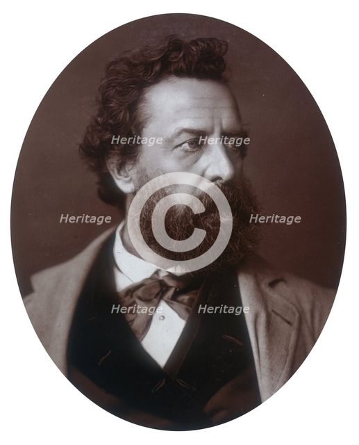 William Hepworth Dixon, historian and traveller, 1881. Creator: Lock & Whitfield.