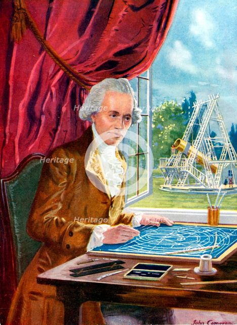 William Herschel (1738-1822) German-born English astronomer. Artist: Unknown