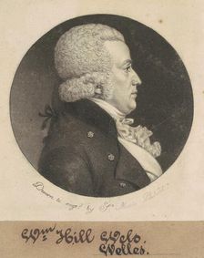 William Hill Wells, 1798-1799. Creator: Charles Balthazar Julien Févret de Saint-Mémin