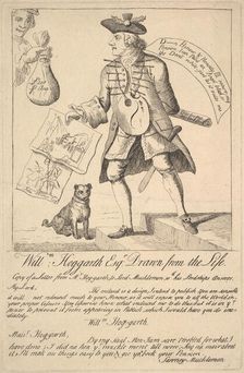 William Hog-garth Esq. Drawn from the Life, 1763. Creator: Unknown