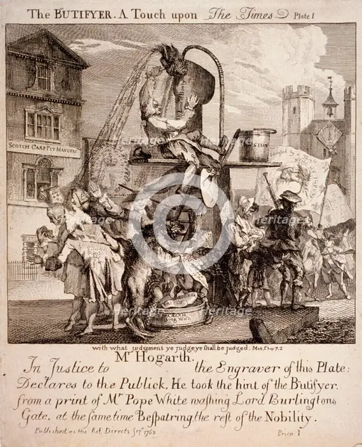 William Hogarth, 1762. Artist: Paul Sandby