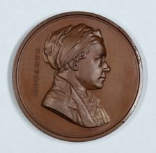 William Hogarth, Art Union of London medal, 1848. Creator: Leonard Charles Wyon