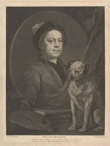 William Hogarth, June 7, 1795. Creator: Benjamin Smith