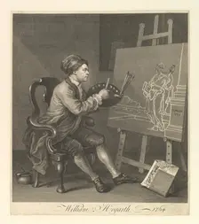 William Hogarth, Serjeant Painter to His Majesty, 1764. Creator: William Hogarth