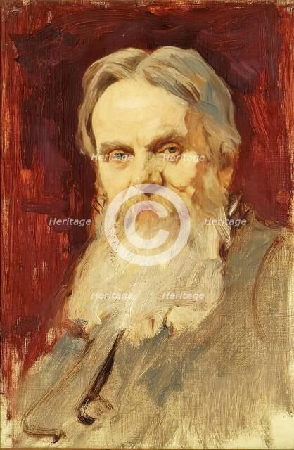 William Holman Hunt, (1827-1910), c1870s. Creator: George Reid.