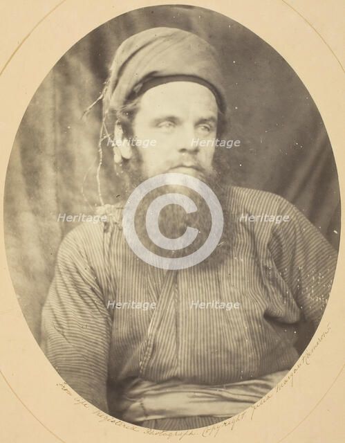 William Holman Hunt, 1864. Creator: Julia Margaret Cameron.