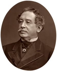 William Howard Russell, Esq, LLD, Irish journalist, 1876.Artist: Lock & Whitfield