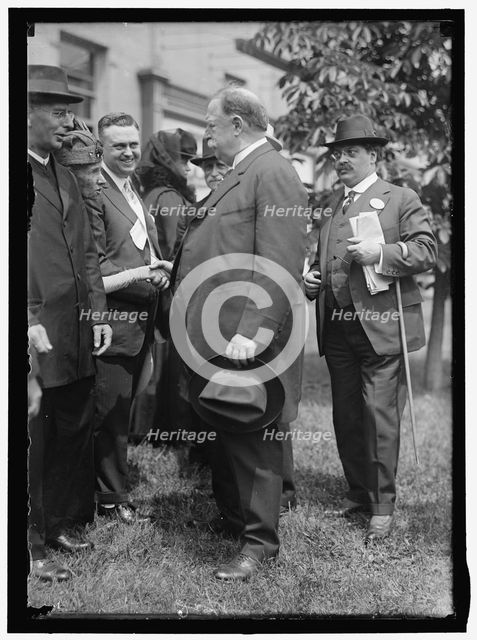 William Howard Taft, between 1913 and 1917. Creator: Harris & Ewing.