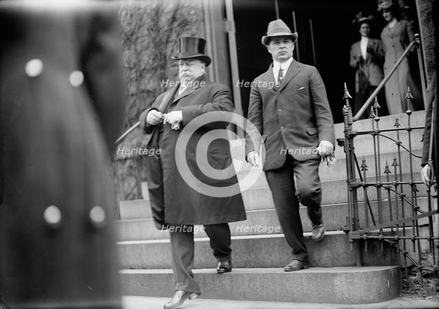 William Howard Taft, Easter, 1911. Creator: Harris & Ewing.