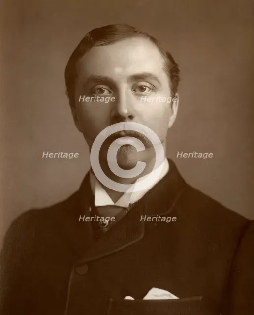 William Hunter Kendal, British actor and theatre manager, 1884. Artist: St James's Photographic Co