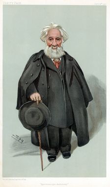 William Huggins, British astronomer and spectroscopist, 1903. Creator: Sir Leslie Matthew Ward