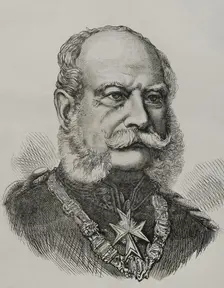 William I (1797-1888), King of Prussia (1861-1888) and Emperor of Germany (1871-1888), 1870. Creator: Unknown