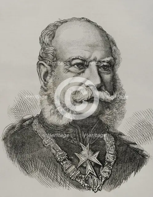 William I (1797-1888), King of Prussia (1861-1888) and Emperor of Germany (1871-1888), 1870. Creator: Unknown.