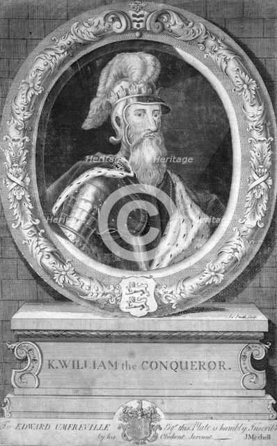William I, King of England.Artist: Smith